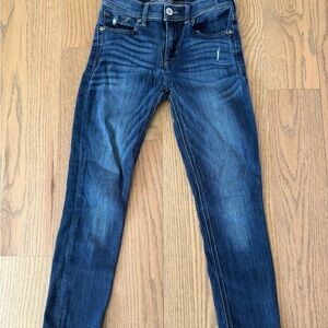 Express Dark Blue Skinny Women's Jeans